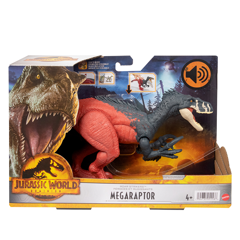 Đồ Chơi JURASSIC WORLD MATTEL Jw Khủng Long Megaraptor Có Âm Thanh HGP79/HDX17