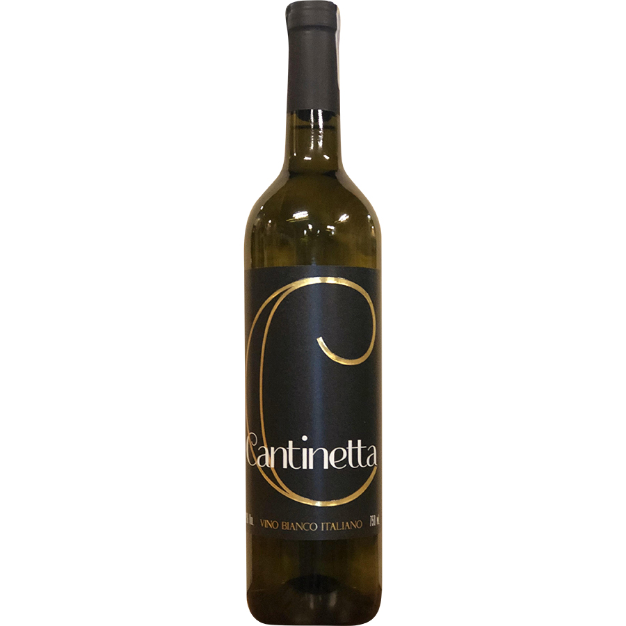 Rượu Vang Trắng Ladofoods Cantinetta - Vino Bianco Italiano - 750 ml 12% - Không kèm hộp
