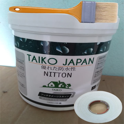 Keo vá trám vết nứt tường đa năng thông minh chống bong tróc trong nhà, ngoài trời chống thấm TAIKO JAPAN  ( 1kg). Tặng kèm chổi quét sơn và 2,5m vuông vải