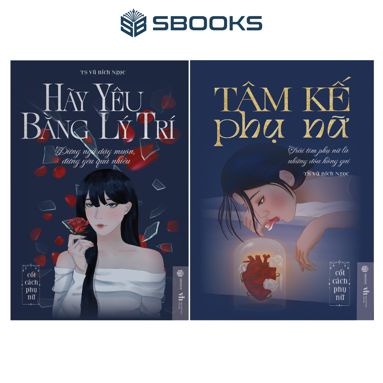 Sách Combo 2 Cuốn: Hãy Yêu Bằng Lý Trí + Tâm Kế Phụ Nữ - SBOOKS