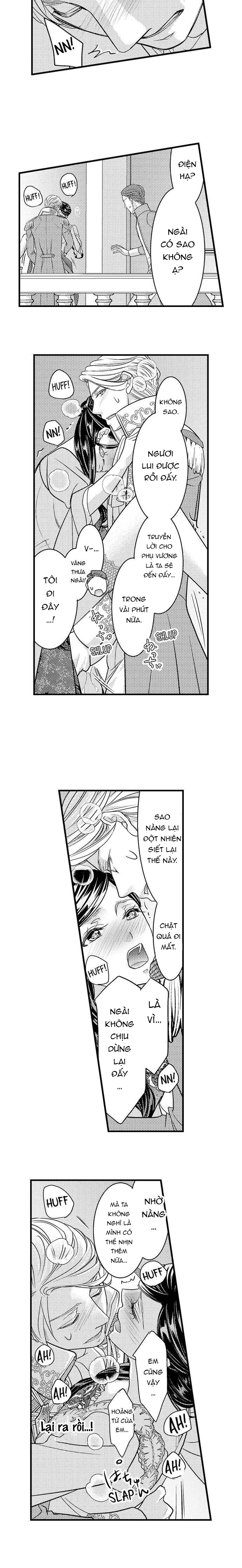 chuyển sinh vào thế giới khác ~ nếu muốn trở thành nữ hoàng hãy tìm cách để được hoàng đế sủng ái vào ban đêm chapter 47.2 4