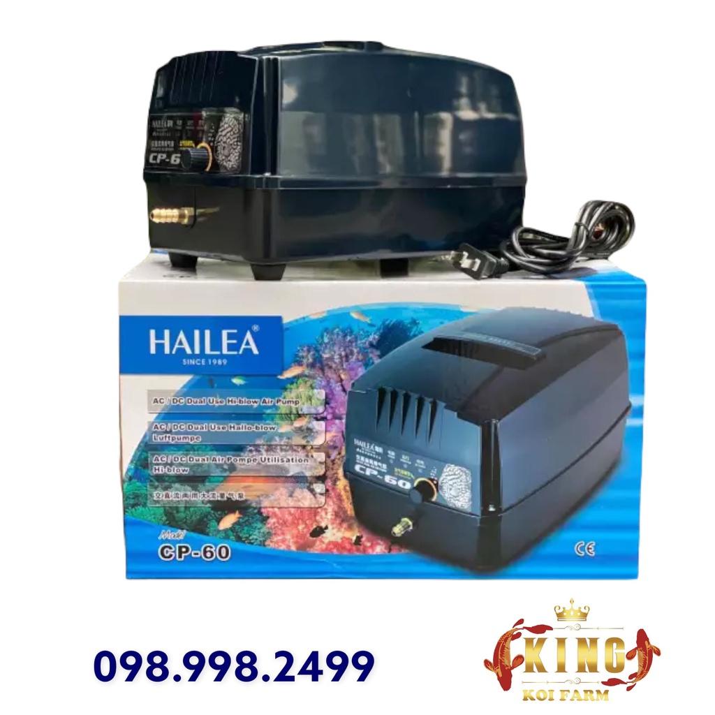 MÁY SỦI OXY TÍCH ĐIỆN HAILEA Dùng dự phòng khi cúp điện cho hồ cá KOI