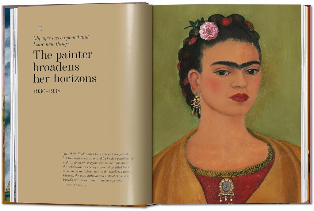 [SÁCH NGOẠI VĂN] FRIDA KAHLO. 40TH ED. – Luis-Martén Lozano, Benedikt Taschen – Trạm Đọc