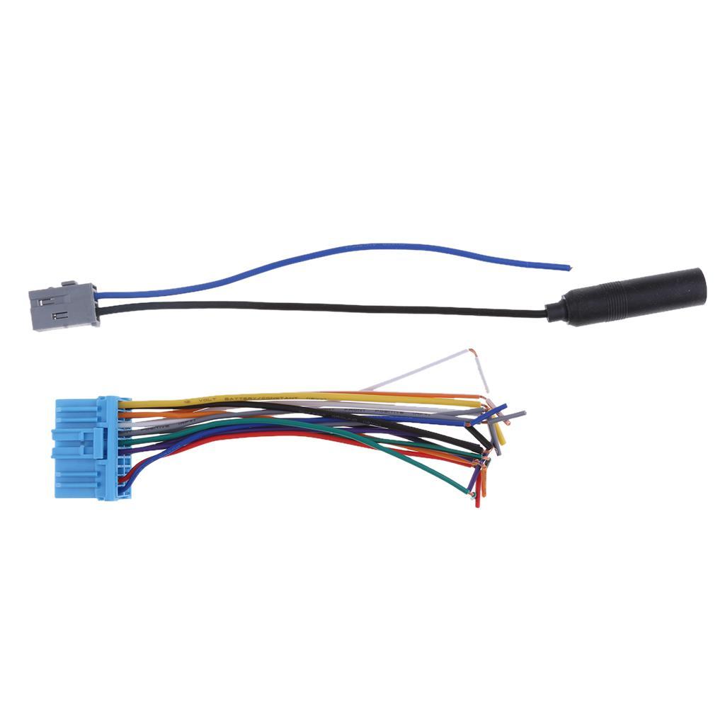 2X 1 Piece Wiring Harness 22.5 Cm / 8.85 Inch Vehicle Factory Wiring Harness