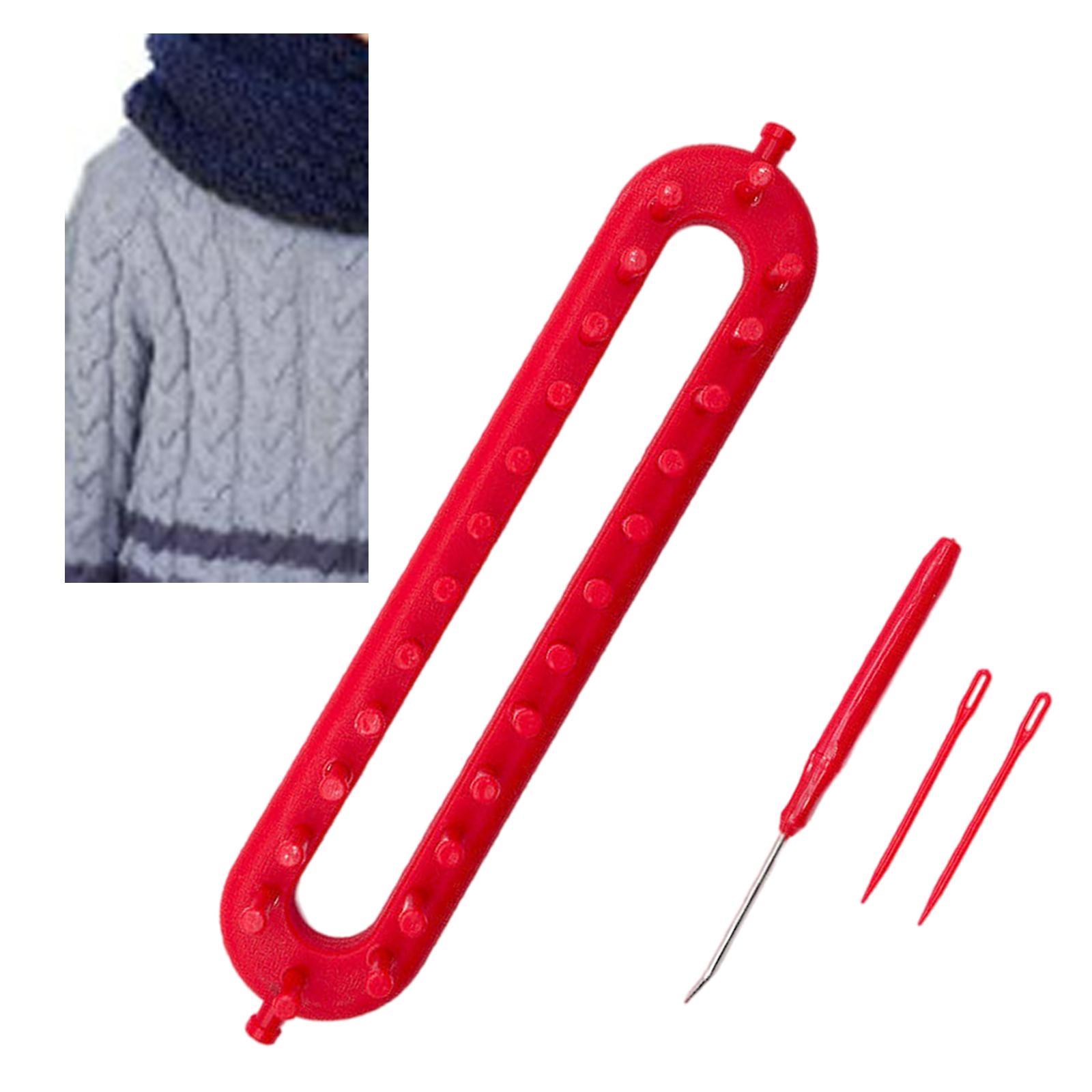 Long Knitting Loom Kit DIY Crochet Weaving Handmade Machine  Knitter for