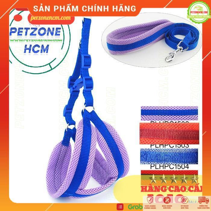 Dây dắt chó - bộ dây dắt và yếm có nệm lót rất êm - PetZoneHCM