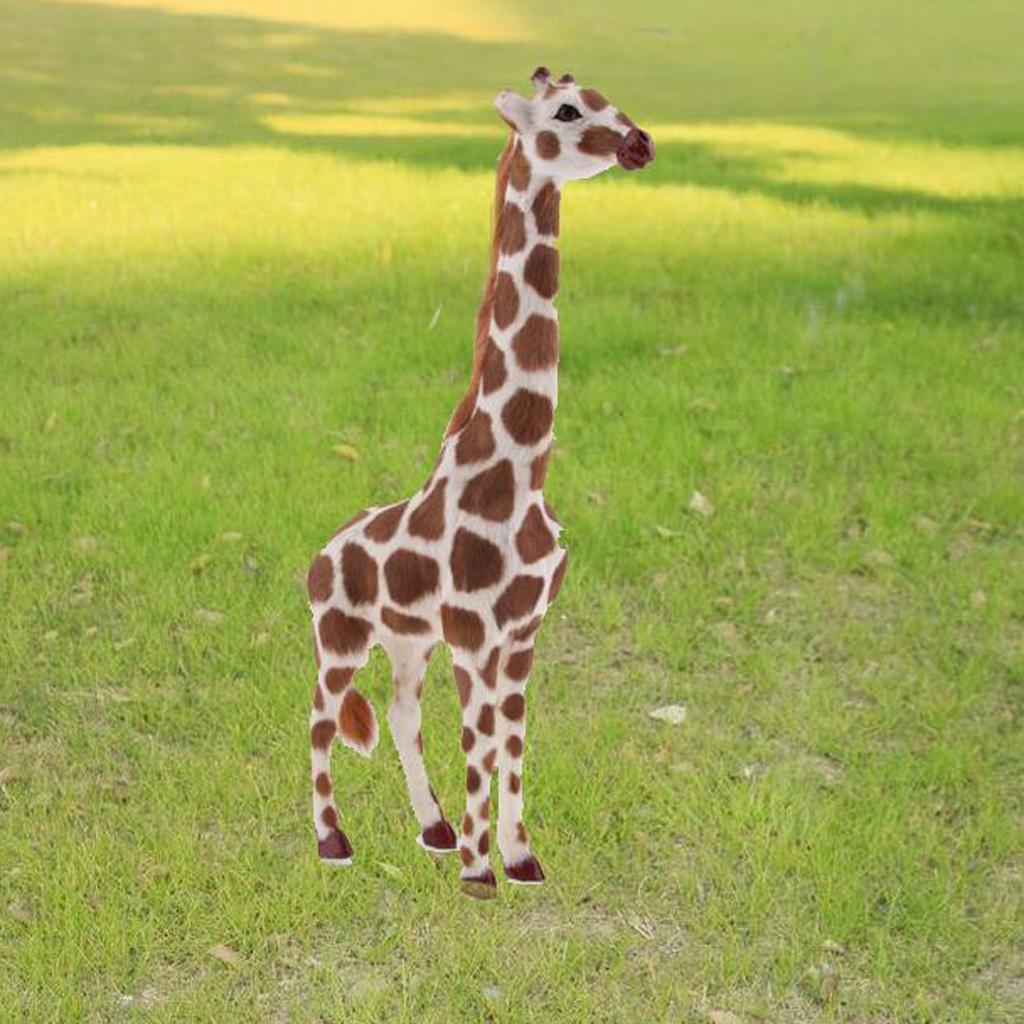 Wild Animal Giraffe Simulation Toy Figure Model Kids Gift Home Decoration