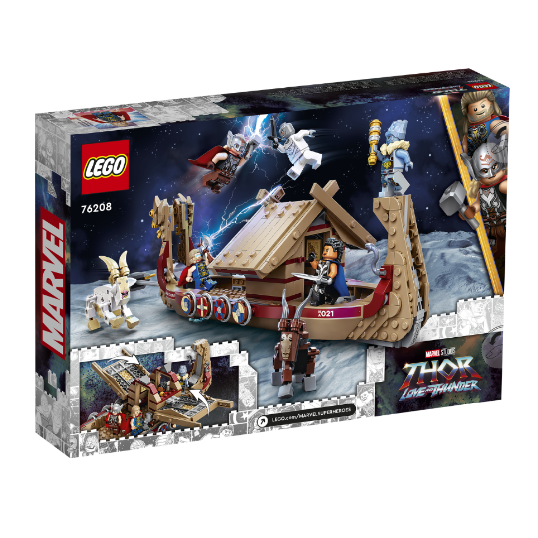 Đồ Chơi LEGO Thuyền Sơn Dương Của Thor 76208 (564 chi tiết)