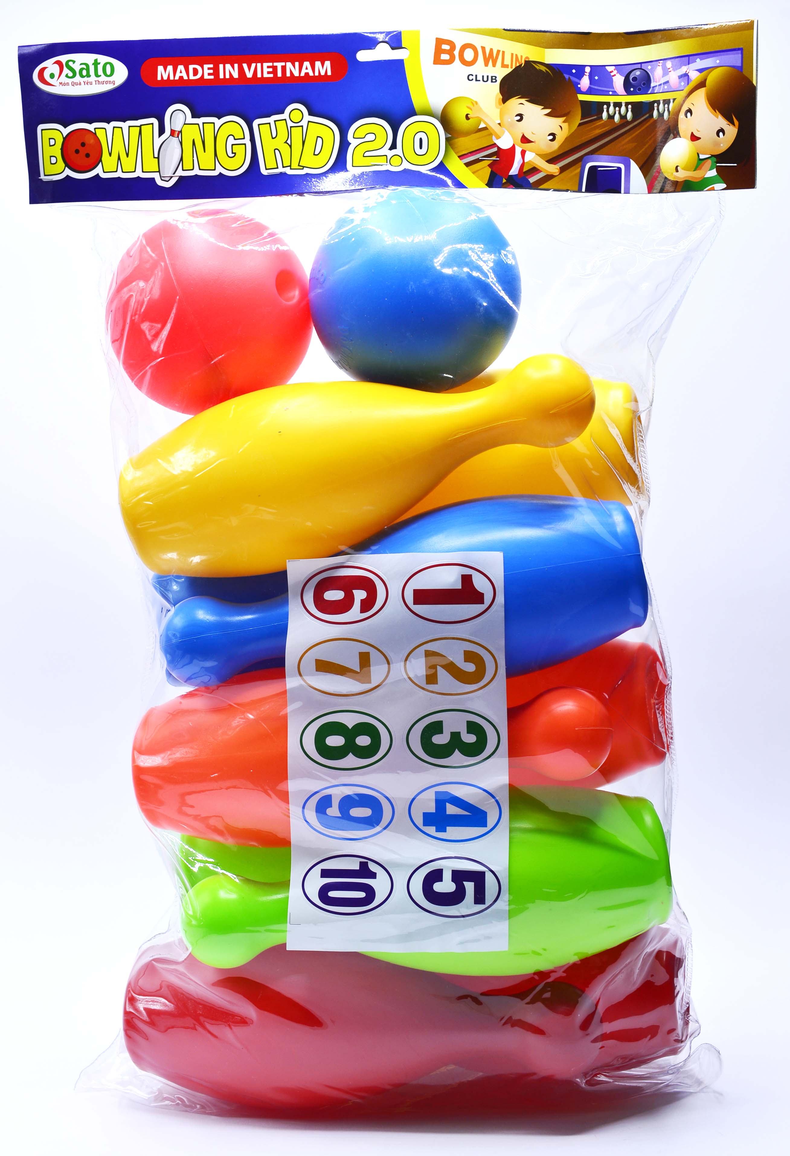 Đồ chơi BOWLING loaị lớn cho bé từ 2 tuổi KID 2.0 mẫu 1