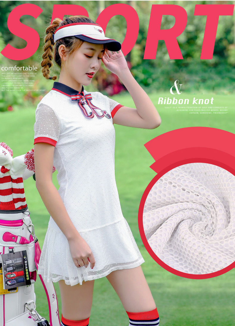 Váy liền thân golf nữ QZ046