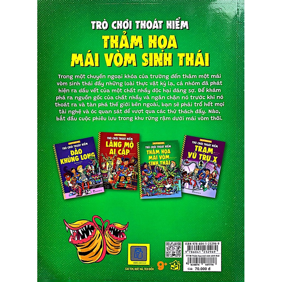 Trò chơi thoát hiểm - Thảm họa mái vòm sinh thái