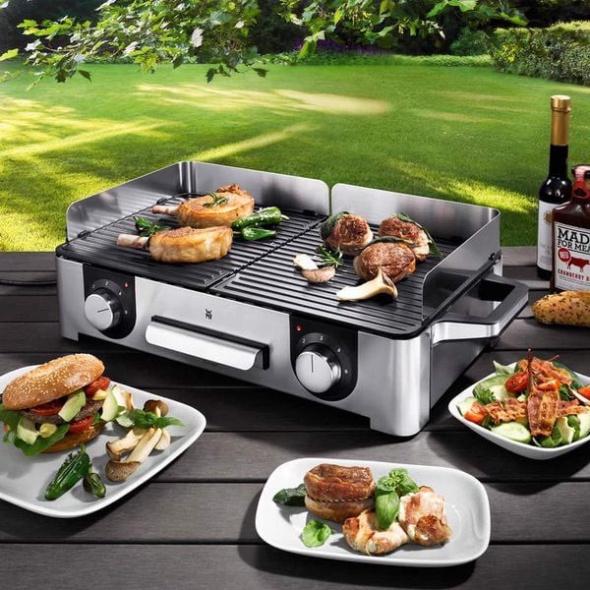 Bếp Nướng WMF Lono Master-Grill, Công Suất 2400W, Bề Mặt Chống Dính, Chất Liệu Thép Không Gỉ Bền Đẹp, Nhập Đức, BH 12THá