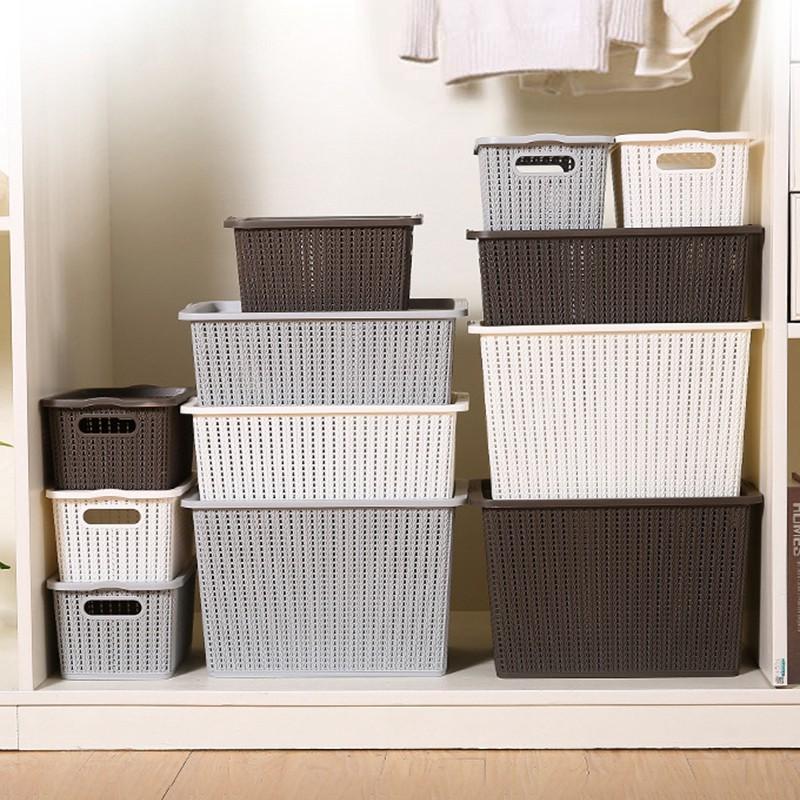 Giỏ Đựng Đồ Có Nắp Đậy Tiện Dụng Chất Lượng Cao
