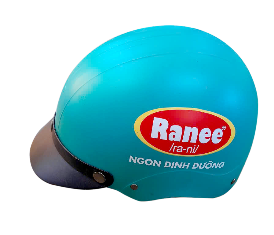 [Hàng tặng kèm - không bán] Nón bảo hiểm Ranee (xanh)