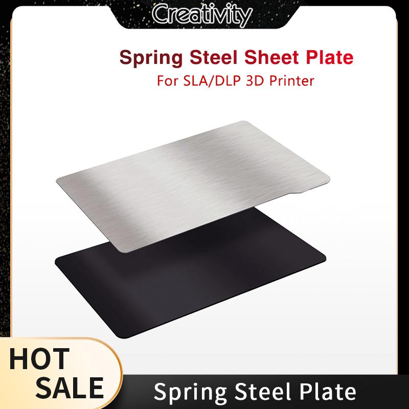 Creativity Spring Steel Tấm đế từ tính linh hoạt cho máy in 3D Photon/S/X/Mono SE/X/Elegoo Mars/Pro/2Pro/LD-002H