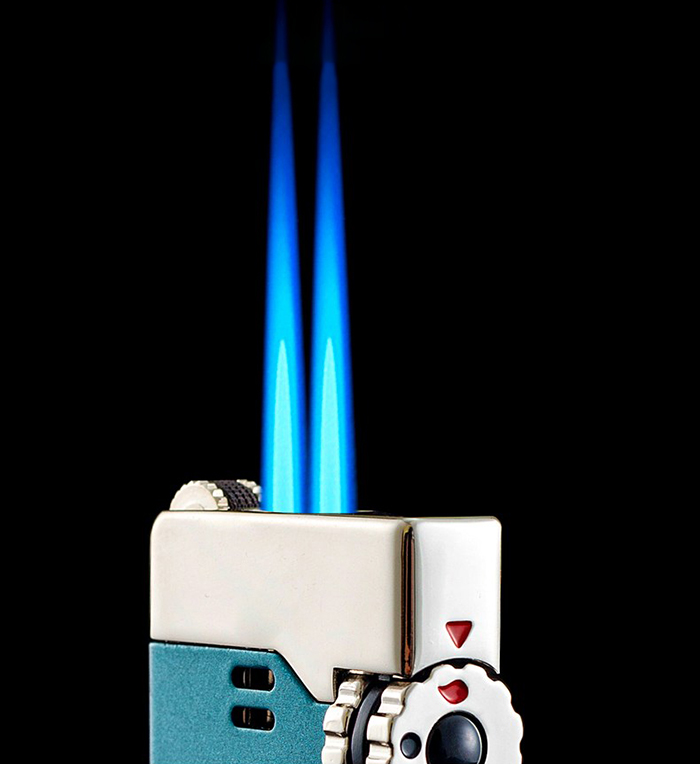Vỏ Hột Quẹt Bật Lửa Gas Jobon ZB-999 Khò 2 Tia Mạnh Mẽ - Giao Màu Ngẫu Nhiên