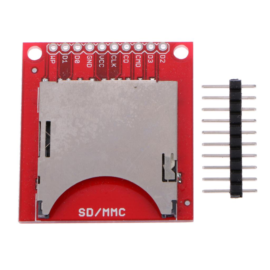 SD MMC Memory Card Reader Breakout Module DIY PCBA Board
