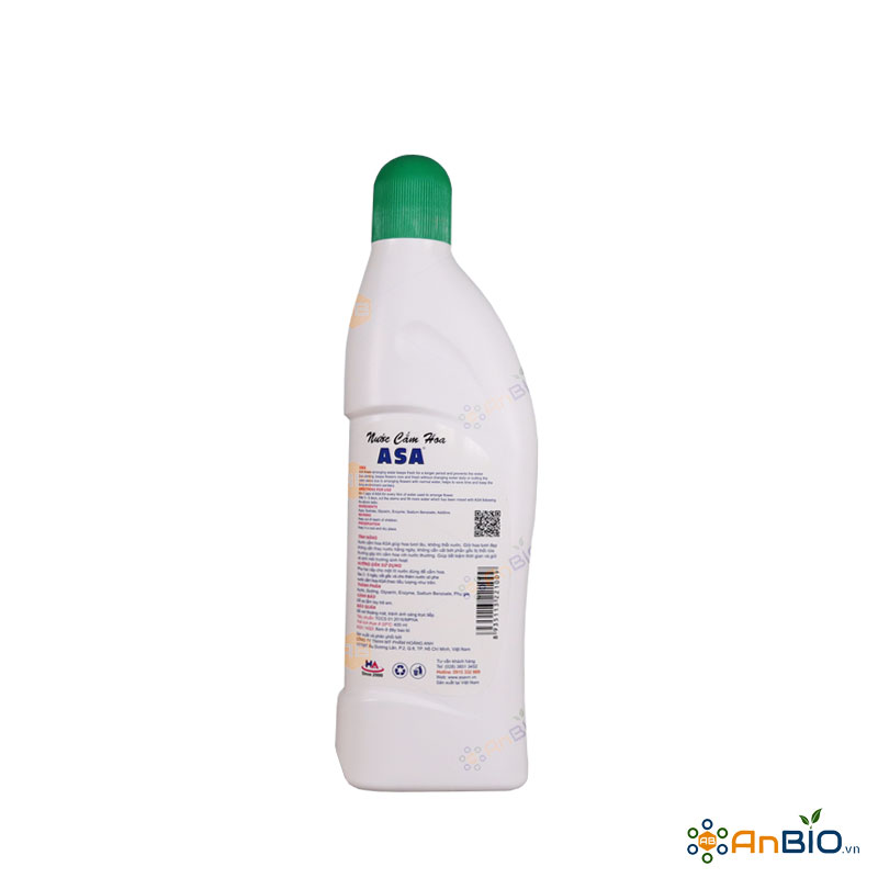 NƯỚC CẮM HOA ASA Chai 400ml GIÚP HOA TƯƠI LÂU - KHÔNG HÔI NƯỚC