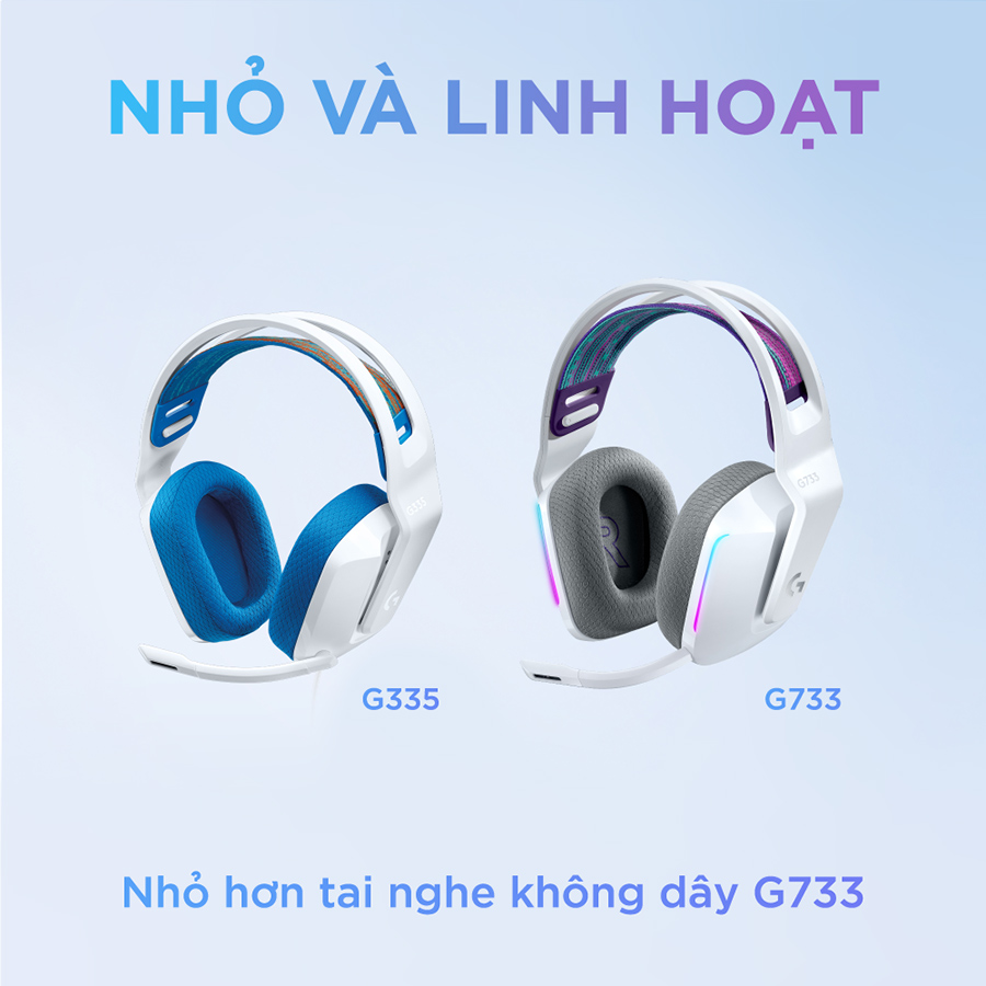 Tai Nghe Gaming Có Dây Logitech G335 - Màu