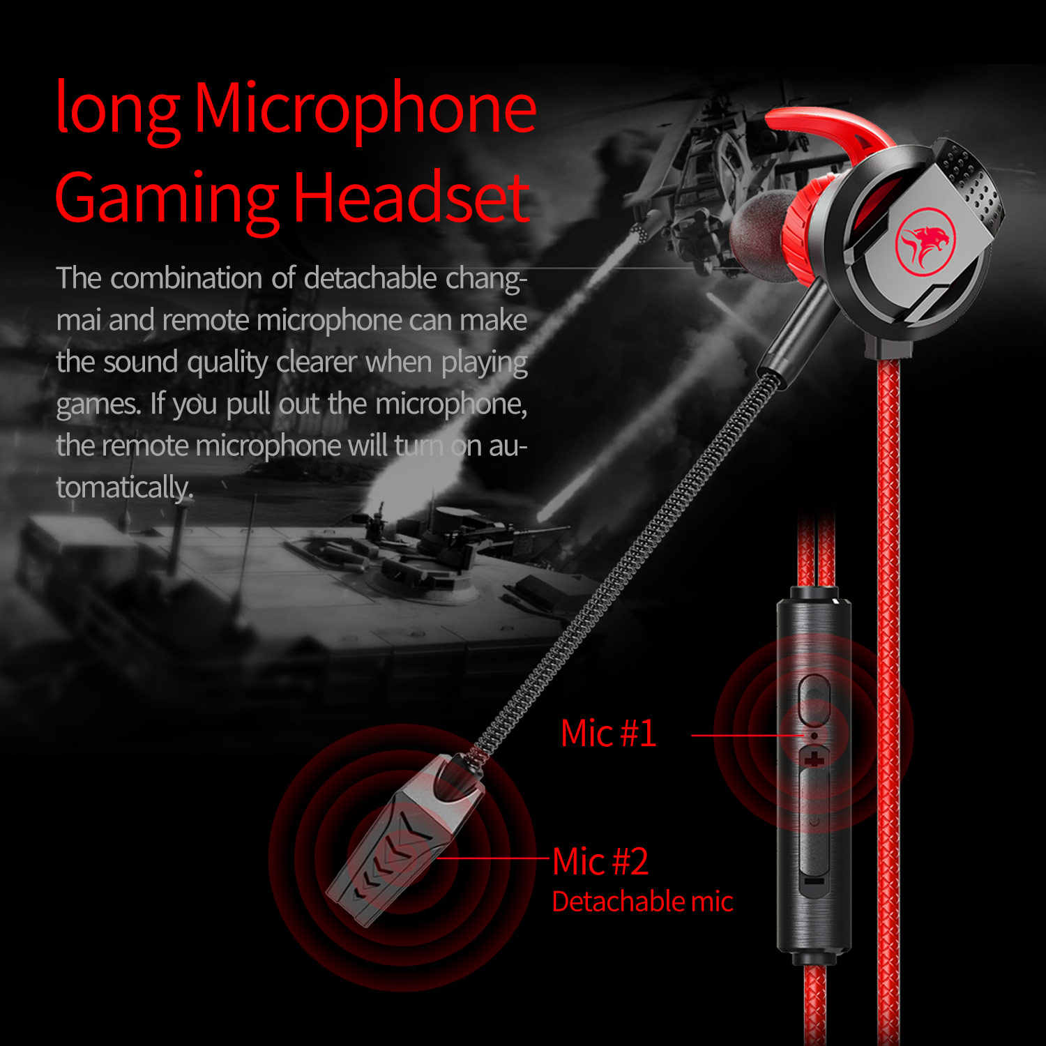 Tai nghe gaming chơi game trên máy tính và điện thoại Plextone Xmowi RX3 - Hàng Chính Hãng