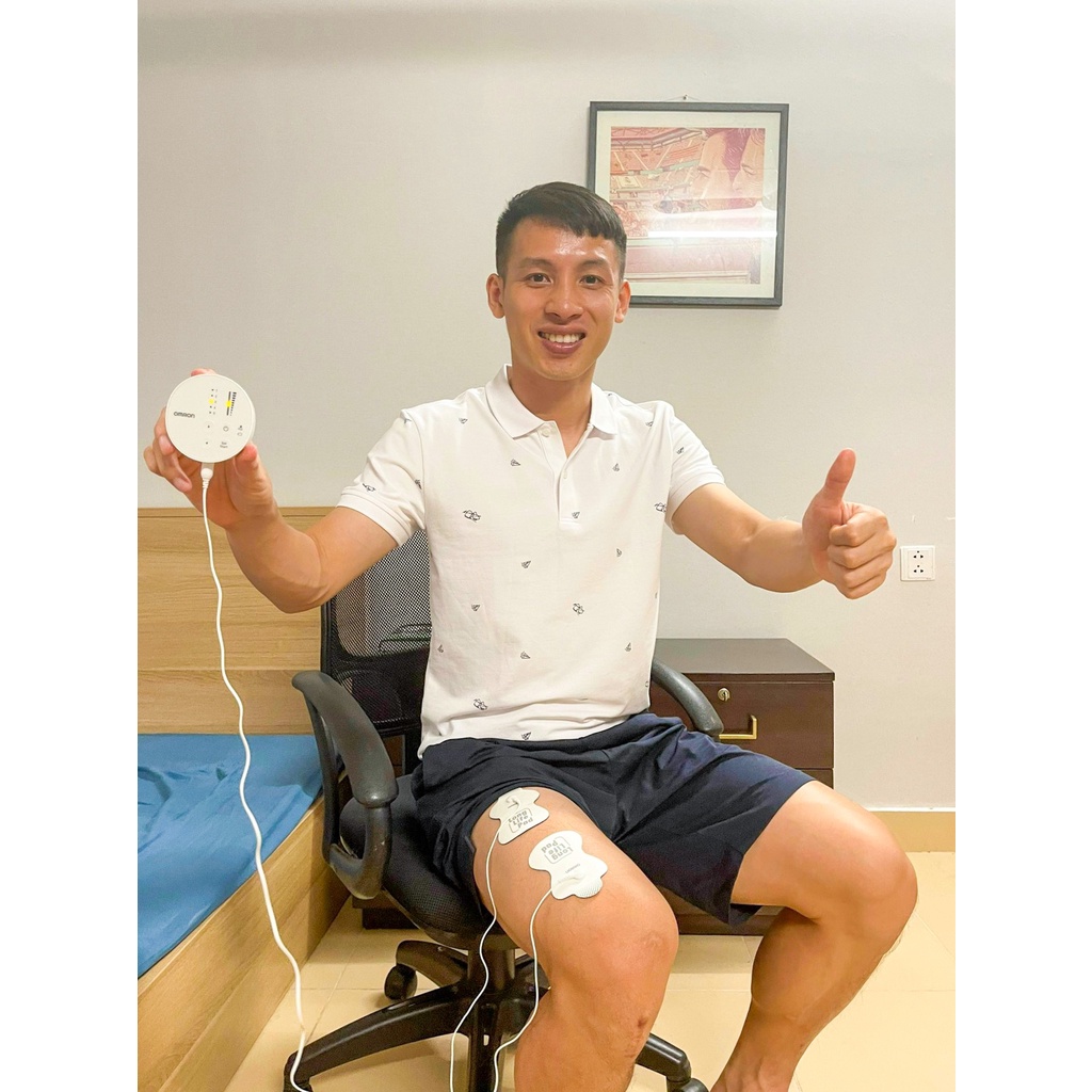 Máy mát xa xung điện Omron HV-F013 Phù Hợp Cho Nhân Viên Văn Phòng