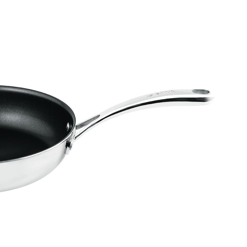 Chảo Inox cao cấp 2 lớp đáy liền Elmich Tri-Max Size 20-24-26-28cm