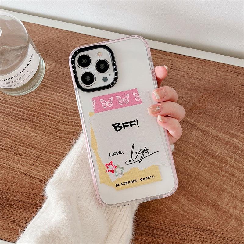 Ốp Lưng Silicon Cho Iphone 14 Pro Max / 14 Pro/ 13 Pro Max Họa Tiết Blackpink
