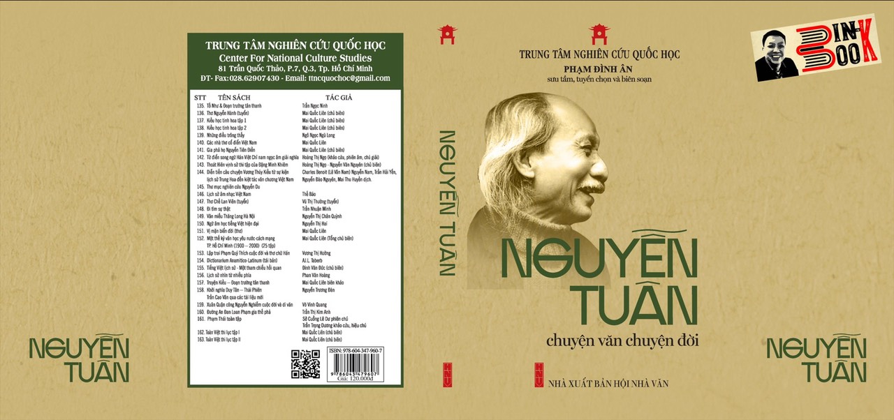 NGUYỄN TUÂN chuyện văn chuyện đời – Phạm Đình Ân sưu tầm, tuyển chọn và biên soạn – Trung tâm Nghiên cứu Quốc Học