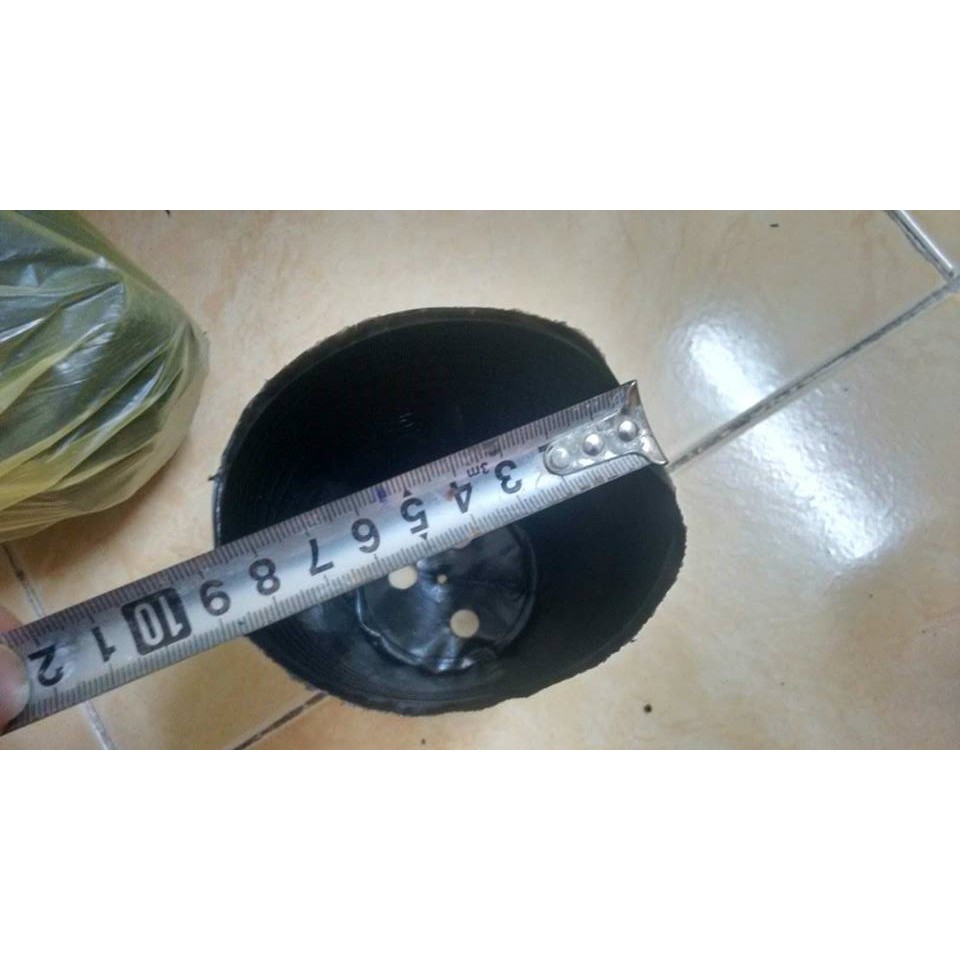 1KG CHẬU NHỰA MỀM ƯƠM CÂY 10X10 - BỊCH, TÚI BẦU 10x10, 1kg = 505 chậu