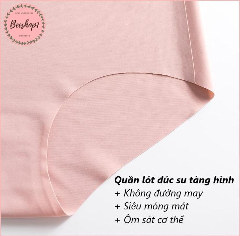 Combo 3 quần lót su non tàng hình gen bụng không viền siêu mát mùa hè QS74 - giao màu ngẫu nhiên