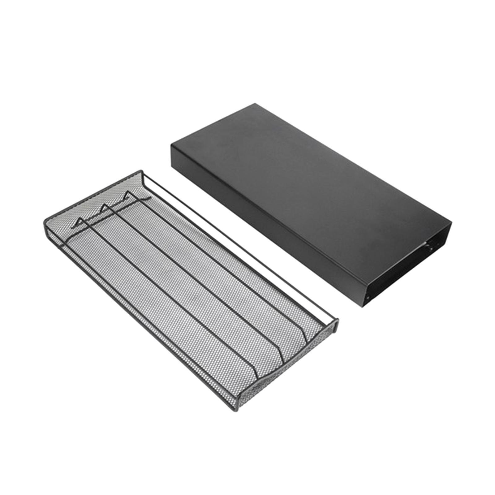 Coffee Capsule Stand Rack Organizer Stores 40 Pod for Cabinets Cupboard