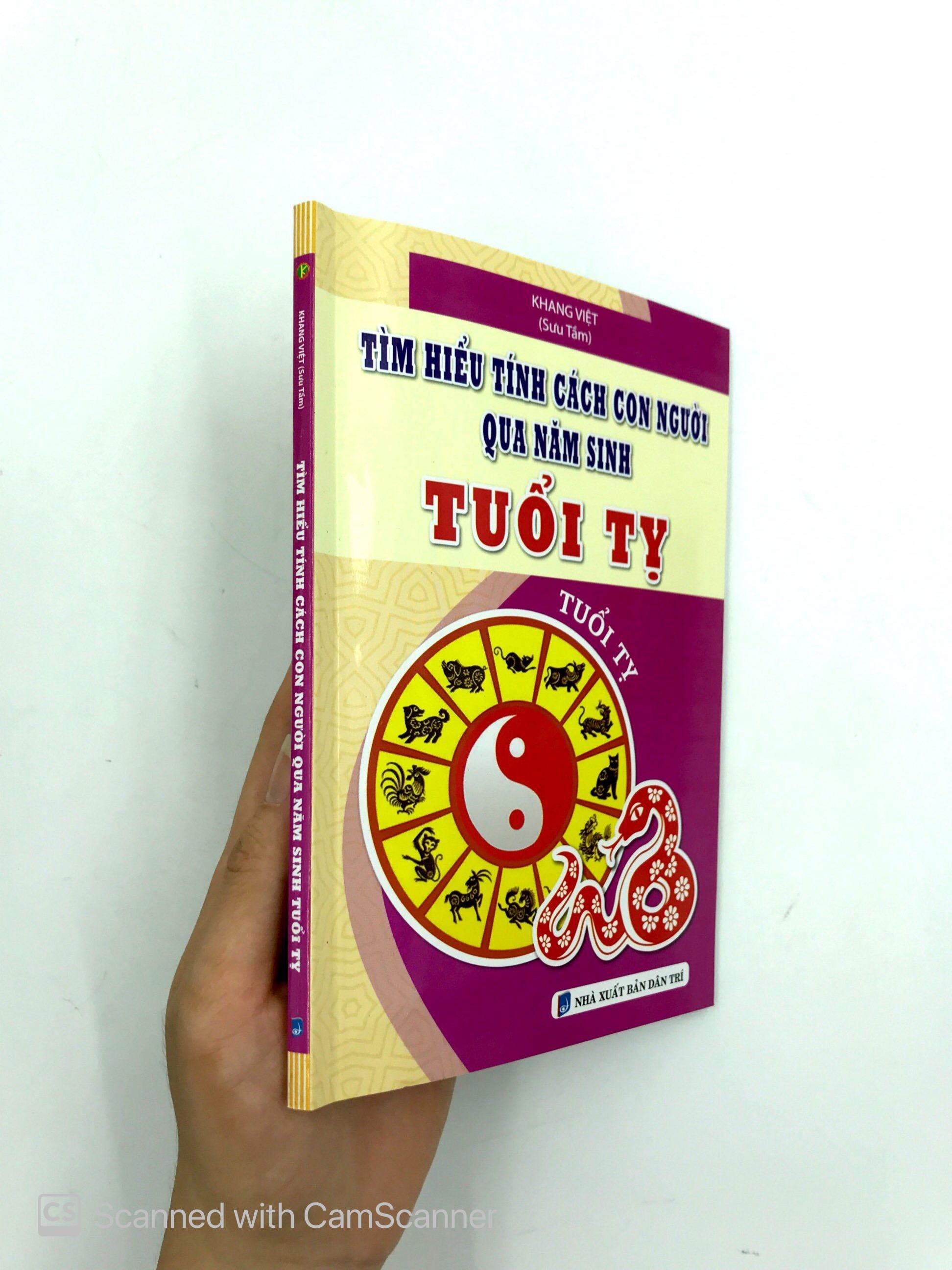 Sách Tìm Hiểu Tính Cách Con Người Qua Năm Sinh Tuổi Tỵ