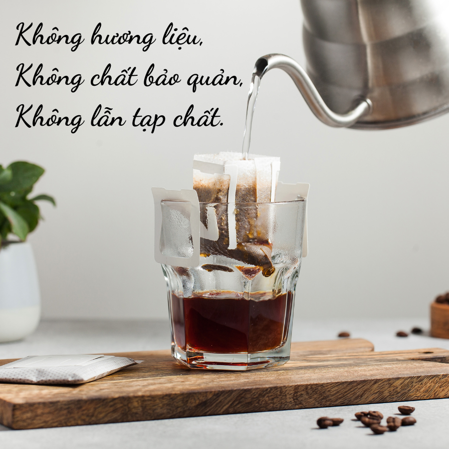 Hình ảnh Mẫu Thử Cà Phê Rang Xay Nguyên Chất E-SKY Coffee Cafe Pha Phin 50gr