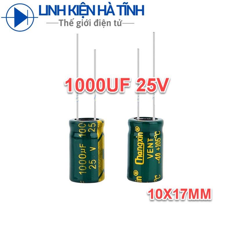 TỤ HÓA 1000UF 25V TỤ 1000UF25V TỤ 25V 1000UF