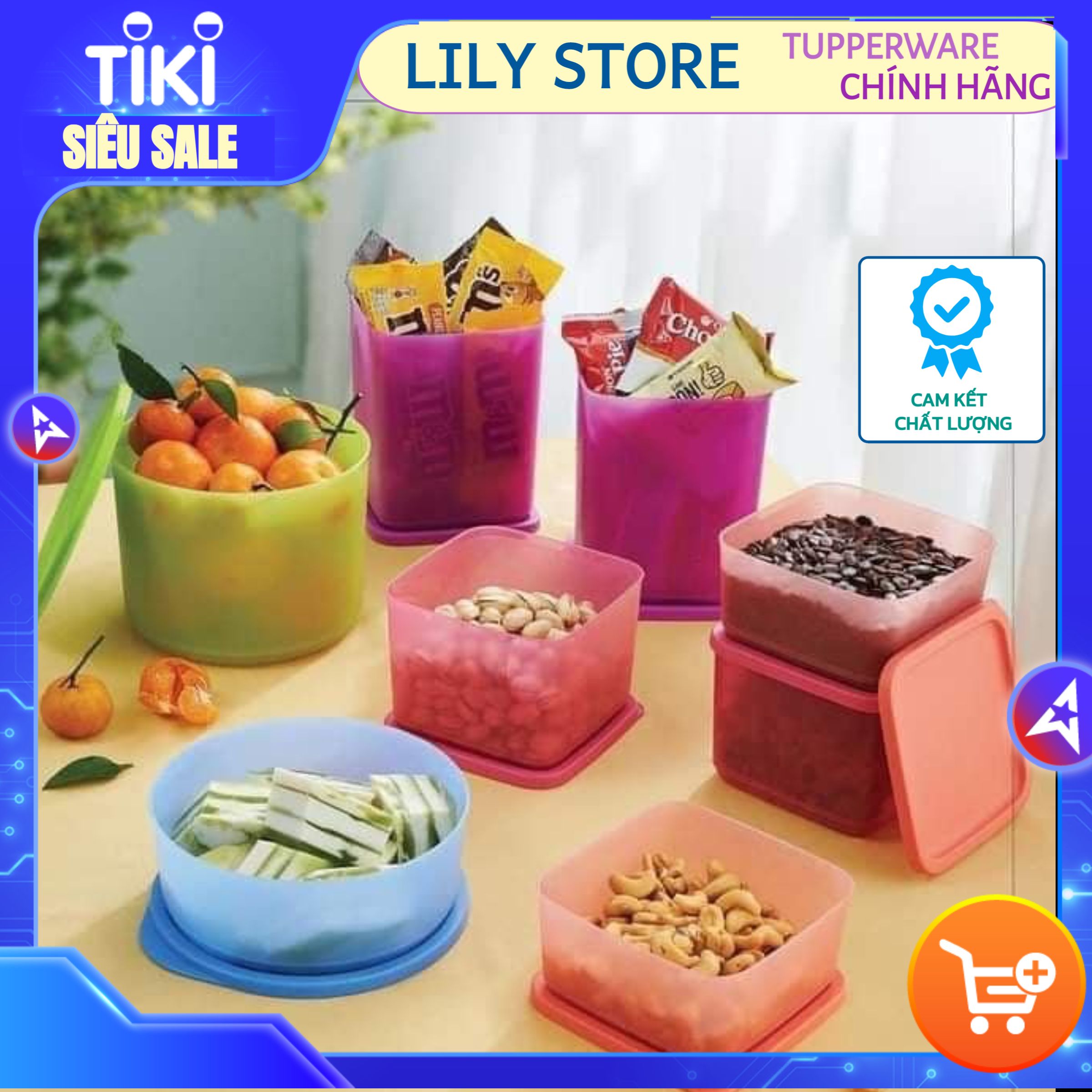 Bộ BQTP Magic set 8 - Tupperware