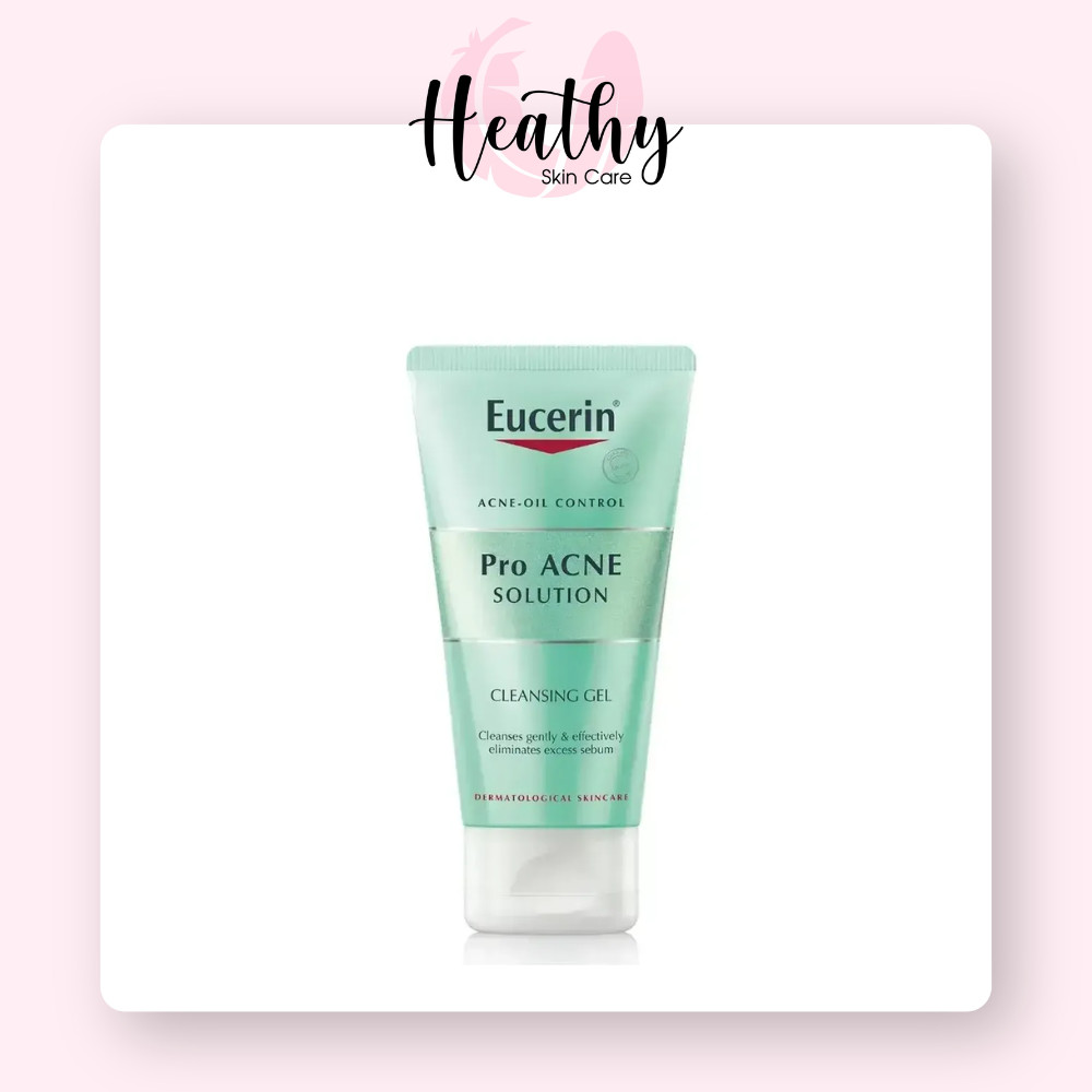 Gel rửa mặt giảm mụn Eucerin Pro Acne Cleansing Gel 75ml