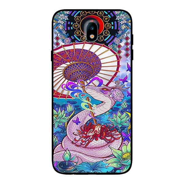 Ốp Lưng in cho Samsung J7 Pro Mẫu 12 Con Giáp Tỵ - Hàng Chính Hãng