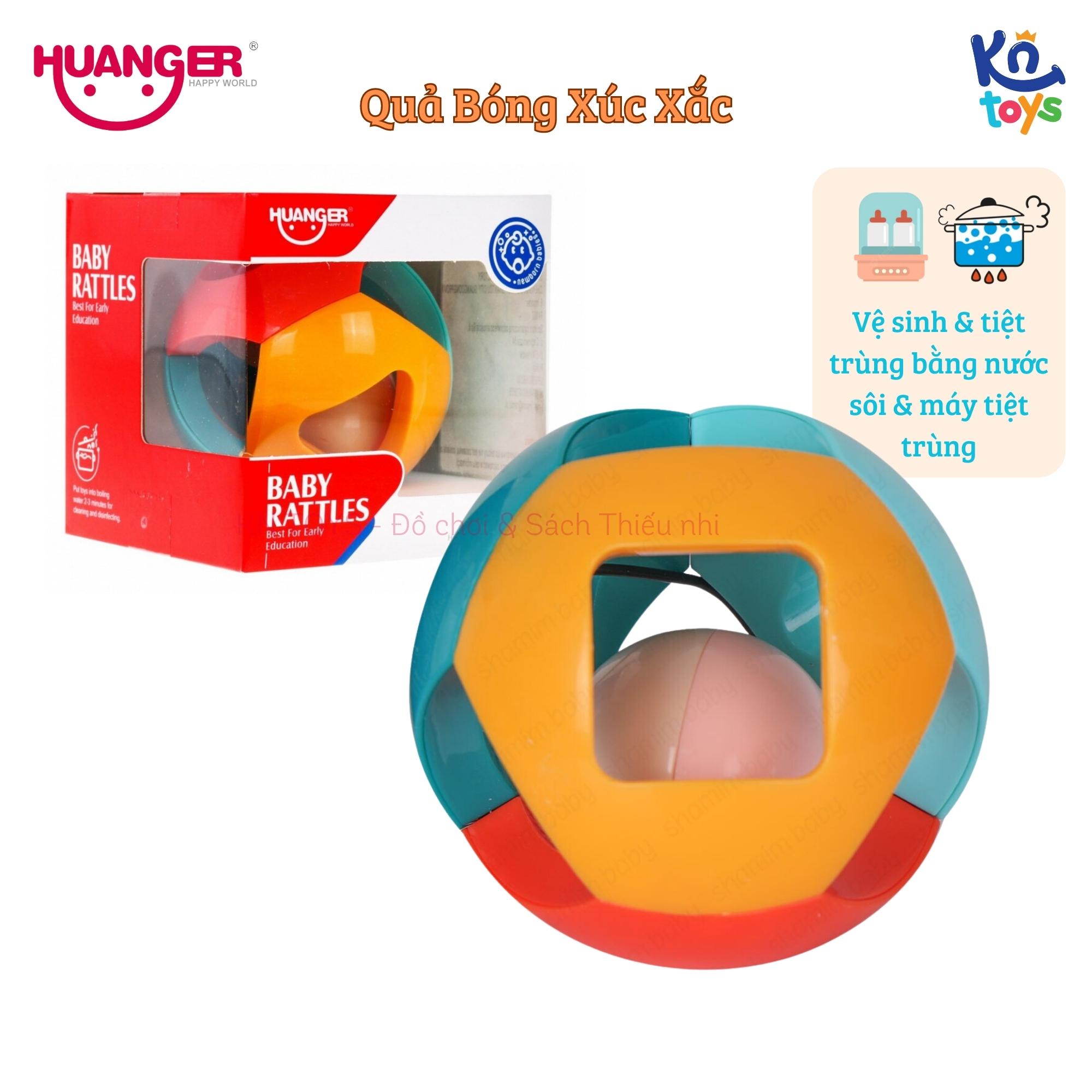 Đồ Chơi Xúc Xắc HUANGER HE0142 Baby Rattles - Bóng Xúc Xắc Cho Bé Sơ Sinh Từ 0 Tháng Tuổi