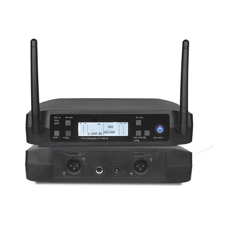 Ưu đãi đặc biệt GLXD một cho hai micrô không dây gia đình Phân khúc chữ U FM micrô vòng động trường giảng ngoài trời micrô bài hát K