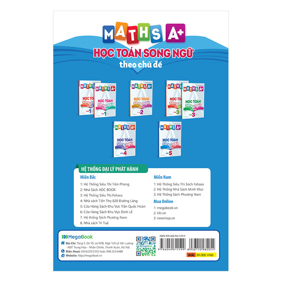 Maths A+ Học Toán Song Ngữ Theo Chủ Đề Lớp 5