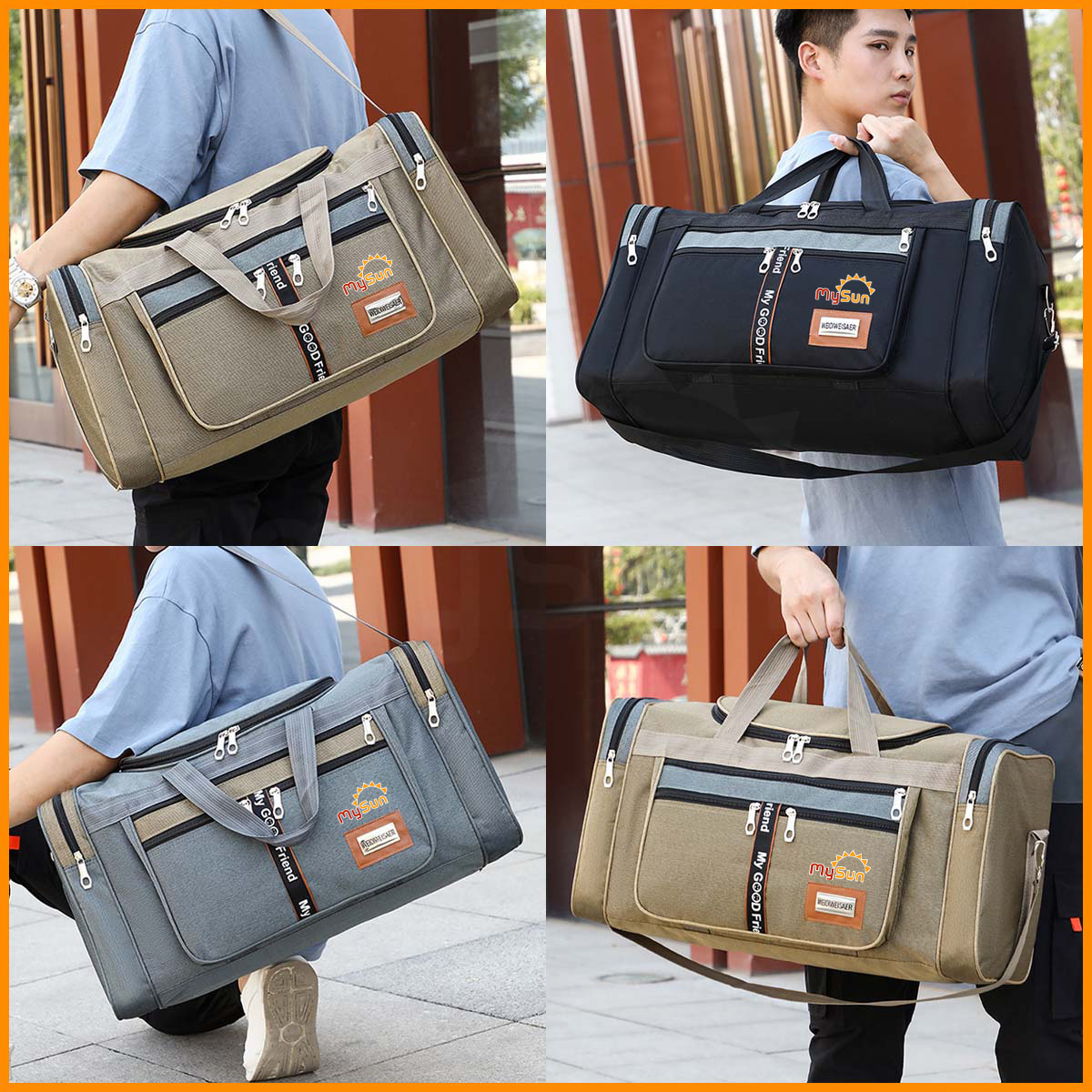 Balo du lịch nam chống nước cỡ lớn đẹp thể thao cao cấp chính hãng MySun WWS