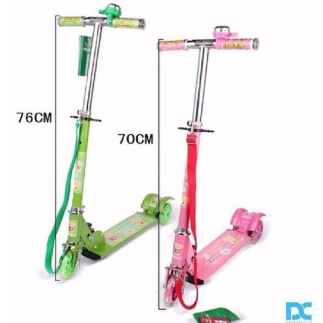 - Xe trượt Scooter 3 bánh có đèn