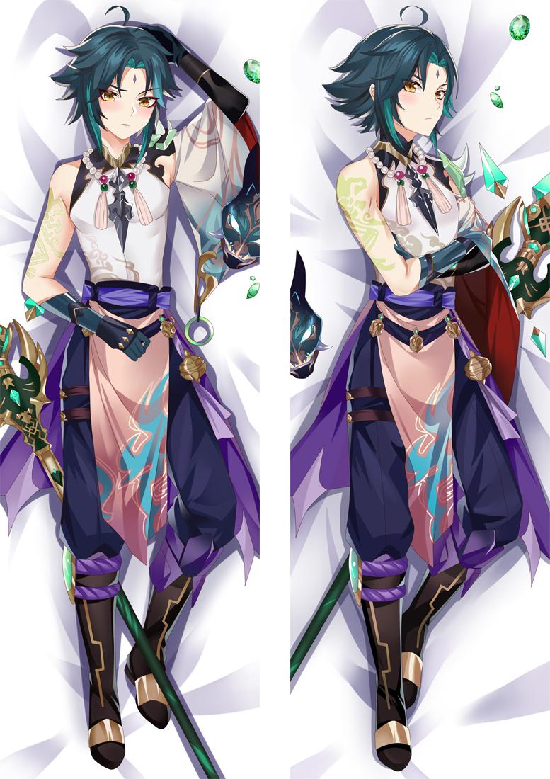 Anime Nhật Bản Trò Chơi Dakimakura Genshin Tác Động Đẹp Trai Kaeya Tiểu Áo Gối Ôm Sát Cơ Thể Gối Otaku Pilow Bạn Trai 18