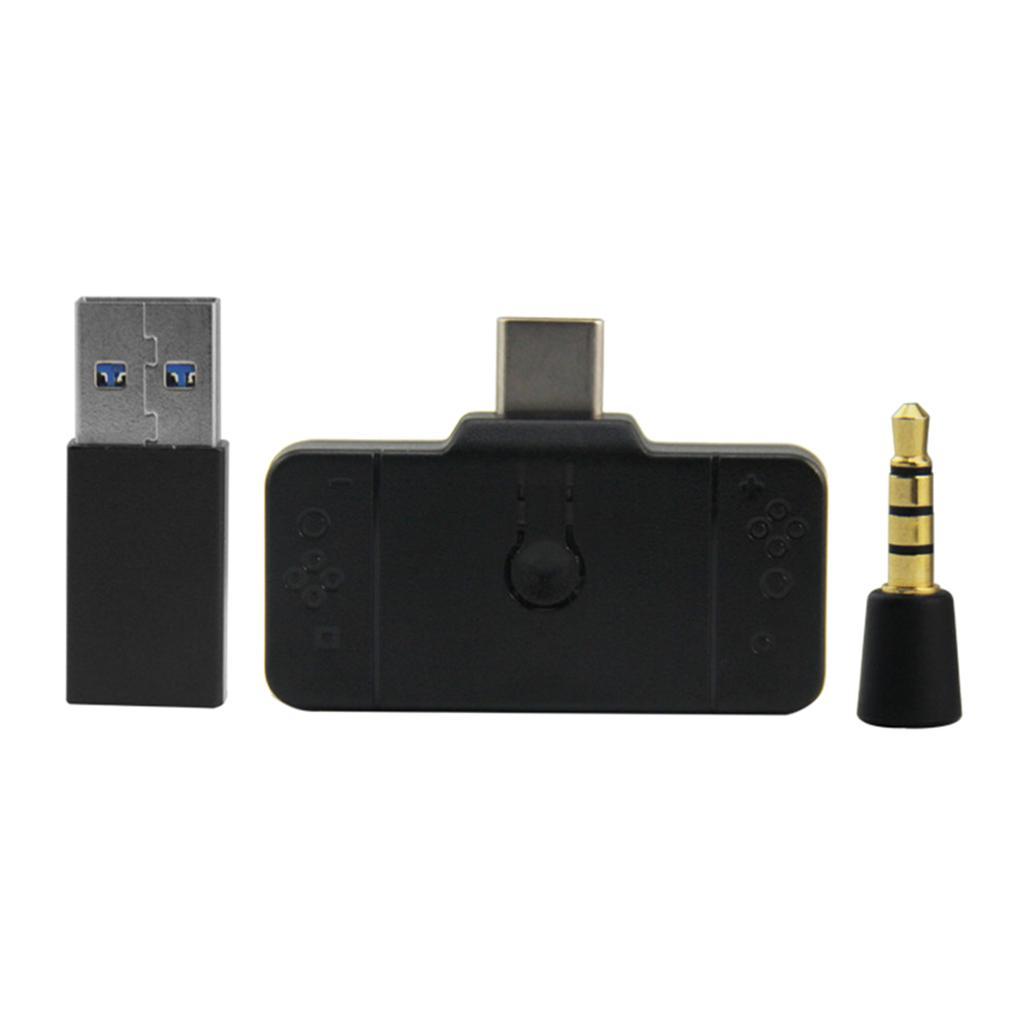 5.0 Audio USB Transmitter Stereo Dongle Adapter for Switch PS4PC