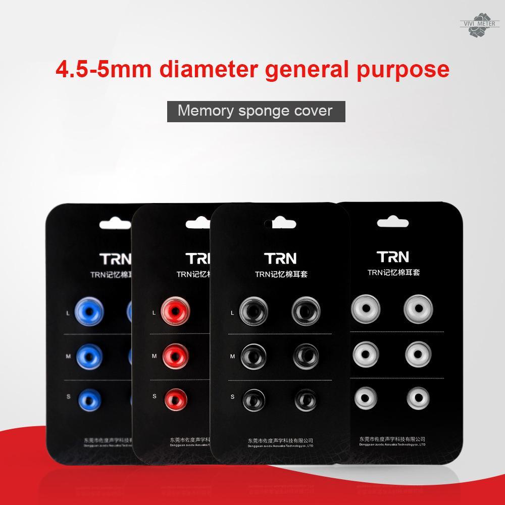 Set 6 Nút Xốp Bọc Đầu Tai Nghe Chống Ồn