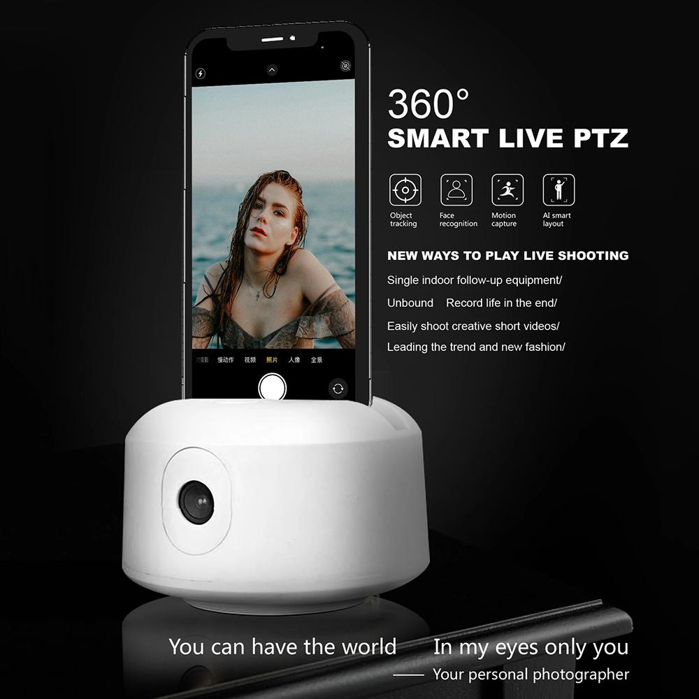 Giá đỡ Gimbal theo dõi đối tượng 360 ° Xoay khuôn mặt