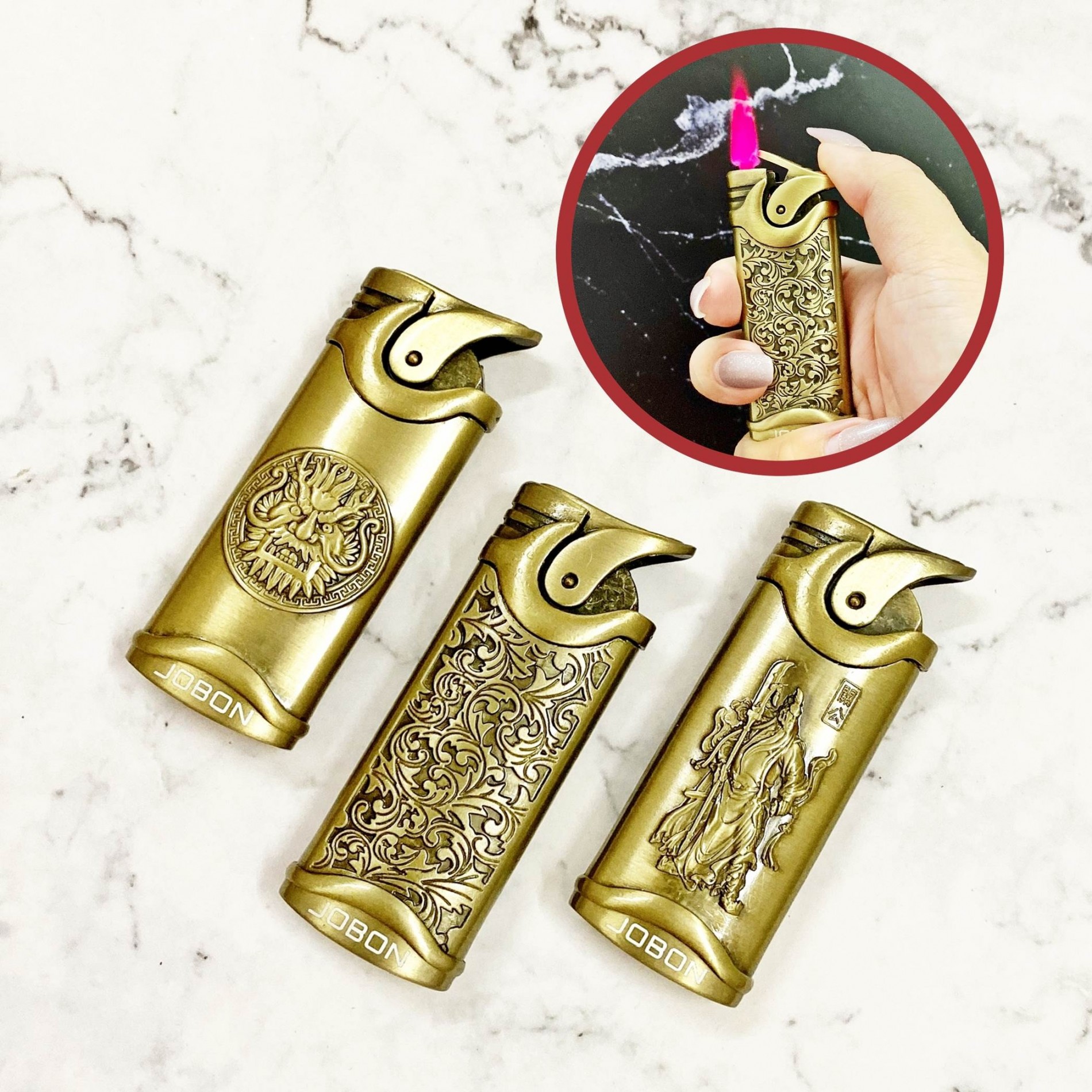 Hột quẹt bật lửa khè Jobon 513 -
