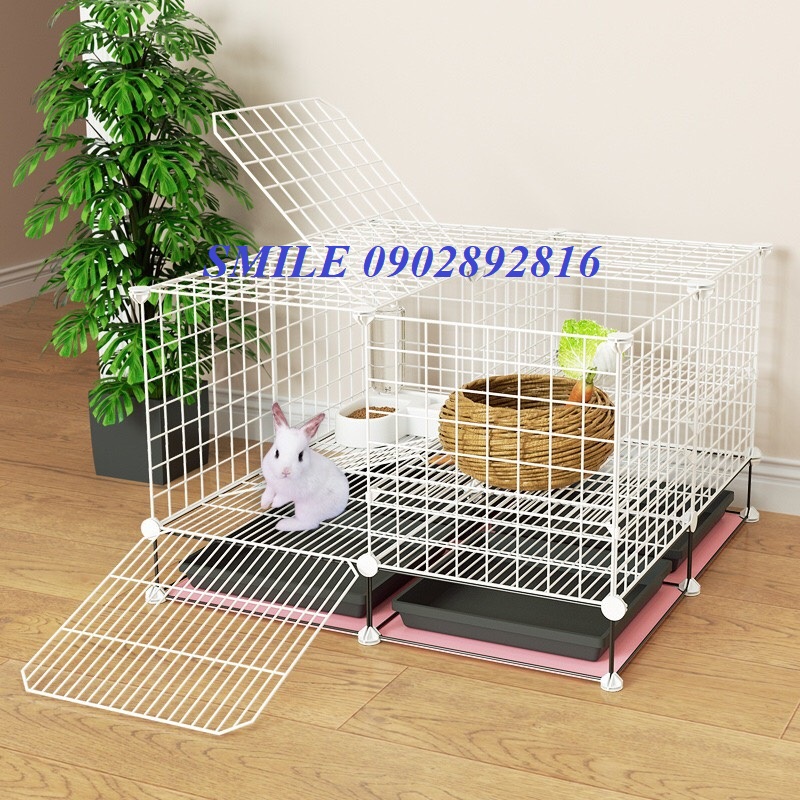 Khay nhựa vệ sinh size 35x35 và 35x45 cm cho chuồng thú cưng, chuồng lắp ghép