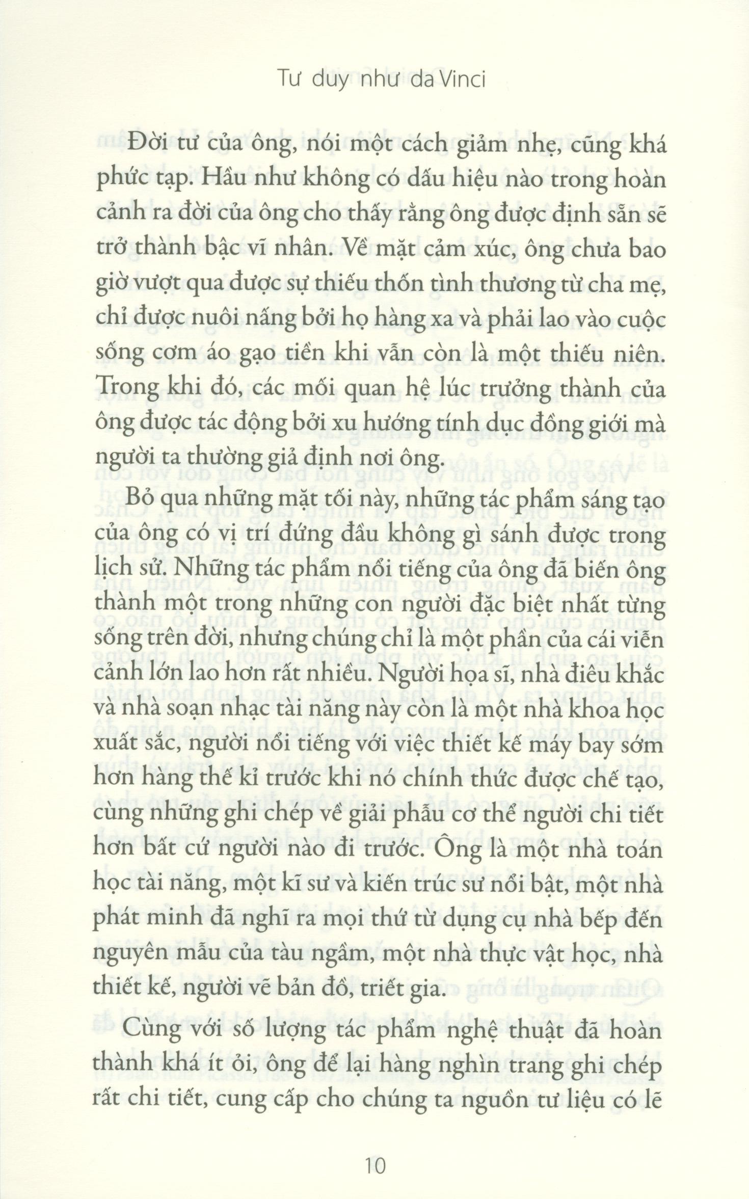 Tư Duy Như Da Vinci