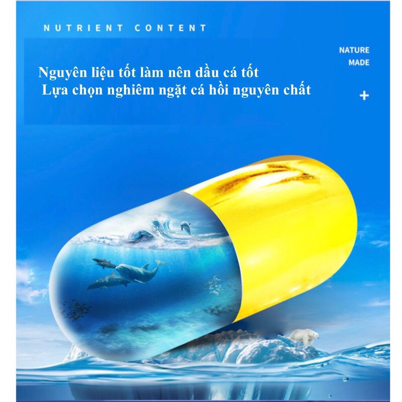 Viên dầu cá pets fish oil cho mèo giảm rụng lông